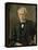 Composer Richard Strauss (1864-1949)-Max Liebermann-Framed Premier Image Canvas