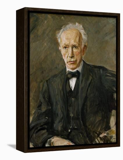 Composer Richard Strauss (1864-1949)-Max Liebermann-Framed Premier Image Canvas