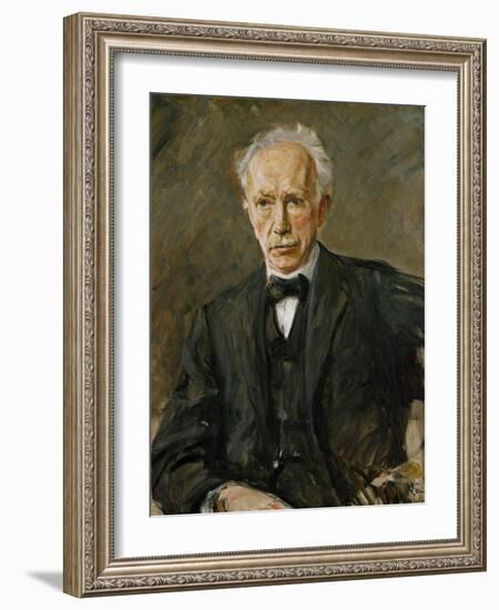 Composer Richard Strauss (1864-1949)-Max Liebermann-Framed Giclee Print