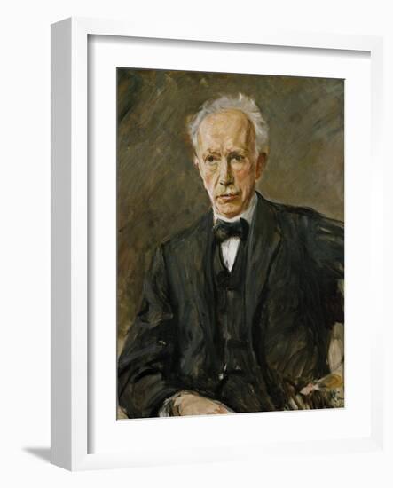 Composer Richard Strauss (1864-1949)-Max Liebermann-Framed Giclee Print