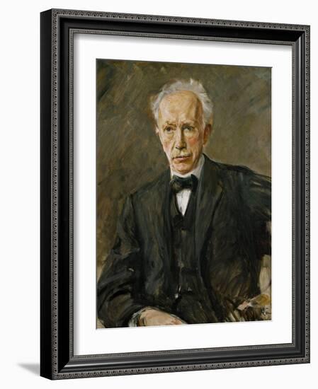 Composer Richard Strauss (1864-1949)-Max Liebermann-Framed Giclee Print