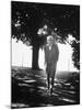 Composer Richard Strauss Out Walking-null-Mounted Premium Photographic Print