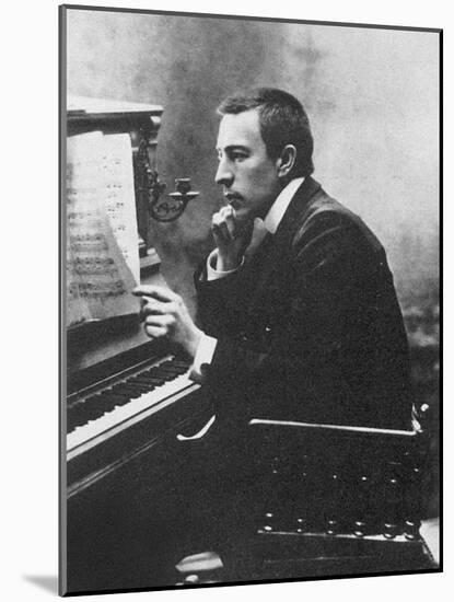 Composer Sergei Rachmaninov (1873-194), 1900s-null-Mounted Giclee Print