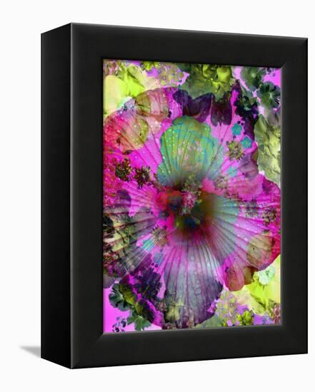 Composing of Coloured Flowers-Alaya Gadeh-Framed Premier Image Canvas