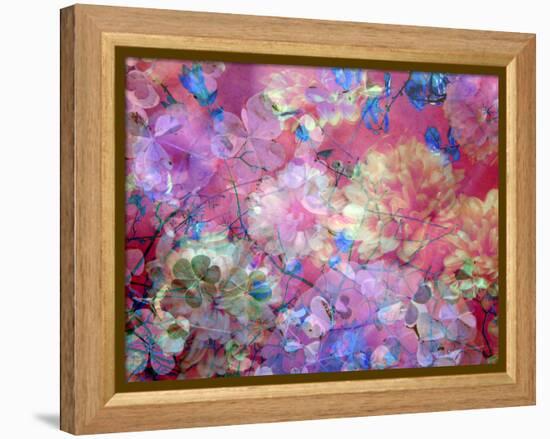 Composing of Flowers and Branches-Alaya Gadeh-Framed Premier Image Canvas