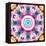 Composing of Flowers in a Mandala Ornament-Alaya Gadeh-Framed Premier Image Canvas