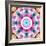 Composing of Flowers in a Mandala Ornament-Alaya Gadeh-Framed Photographic Print