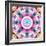 Composing of Flowers in a Mandala Ornament-Alaya Gadeh-Framed Photographic Print