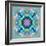 Composing of Flowers in a Mandala Ornament-Alaya Gadeh-Framed Photographic Print