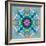 Composing of Flowers in a Mandala Ornament-Alaya Gadeh-Framed Photographic Print