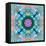 Composing of Flowers in a Mandala Ornament-Alaya Gadeh-Framed Premier Image Canvas