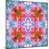 Composing of Flowers in Symmetrical Arrangement-Alaya Gadeh-Mounted Photographic Print