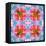 Composing of Flowers in Symmetrical Arrangement-Alaya Gadeh-Framed Premier Image Canvas