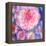 Composing of Flowers, Lines and Heart-Alaya Gadeh-Framed Premier Image Canvas