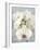 Composing, White Orchid Framed by Floral Pattern-Alaya Gadeh-Framed Photographic Print