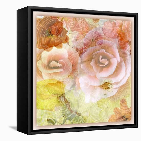 Composing with Blossoms and Floral Ornaments-Alaya Gadeh-Framed Premier Image Canvas