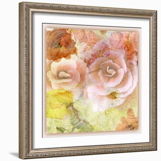 Composing with Blossoms and Floral Ornaments-Alaya Gadeh-Framed Photographic Print