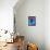 Composing with Blue and Pink Blossoms-Alaya Gadeh-Framed Premier Image Canvas displayed on a wall