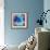 Composing with Blue Flowers-Alaya Gadeh-Framed Photographic Print displayed on a wall