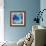 Composing with Blue Flowers-Alaya Gadeh-Framed Photographic Print displayed on a wall