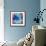 Composing with Blue Flowers-Alaya Gadeh-Framed Photographic Print displayed on a wall