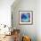 Composing with Blue Flowers-Alaya Gadeh-Framed Photographic Print displayed on a wall