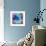 Composing with Blue Flowers-Alaya Gadeh-Framed Photographic Print displayed on a wall