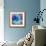 Composing with Blue Flowers-Alaya Gadeh-Framed Photographic Print displayed on a wall