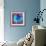 Composing with Blue Flowers-Alaya Gadeh-Framed Photographic Print displayed on a wall