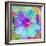 Composing with Coloured Blossoms-Alaya Gadeh-Framed Photographic Print