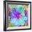 Composing with Coloured Blossoms-Alaya Gadeh-Framed Photographic Print