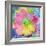 Composing with Coloured Blossoms-Alaya Gadeh-Framed Photographic Print