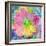 Composing with Coloured Blossoms-Alaya Gadeh-Framed Photographic Print