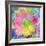 Composing with Coloured Blossoms-Alaya Gadeh-Framed Photographic Print