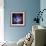 Composite Image from Chandra and Hubble Data, Divided Neighborhood of Some 200 Hot, Young Stars-null-Framed Photographic Print displayed on a wall