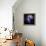 Composite Image of Antennae Galaxies - Interstellar Gas with Elements from Supernova Explosions-null-Framed Premier Image Canvas displayed on a wall