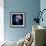 Composite Image of Antennae Galaxies - Interstellar Gas with Elements from Supernova Explosions-null-Framed Photographic Print displayed on a wall
