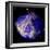 Composite Image of Data from Chandra and Hubble, Depicts Scene of a Supernova Explosion's Aftermath-null-Framed Photographic Print