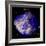 Composite Image of Data from Chandra and Hubble, Depicts Scene of a Supernova Explosion's Aftermath-null-Framed Photographic Print