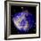 Composite Image of Data from Chandra and Hubble, Depicts Scene of a Supernova Explosion's Aftermath-null-Framed Photographic Print