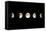 Composite Image of the Phases of the Moon-John Sanford-Framed Premier Image Canvas
