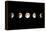 Composite Image of the Phases of the Moon-John Sanford-Framed Premier Image Canvas