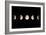 Composite Image of the Phases of the Moon-John Sanford-Framed Photographic Print