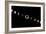 Composite Image of the Phases of the Moon-John Sanford-Framed Photographic Print