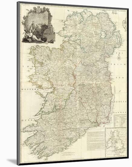 Composite: Ireland, c.1790-John Rocque-Mounted Art Print