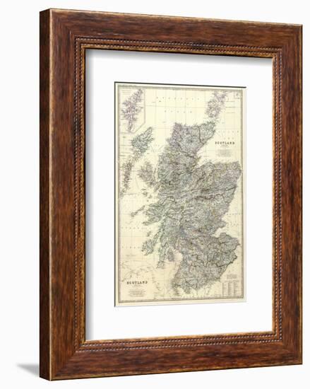 Composite: Scotland, c.1861-Alexander Keith Johnston-Framed Art Print