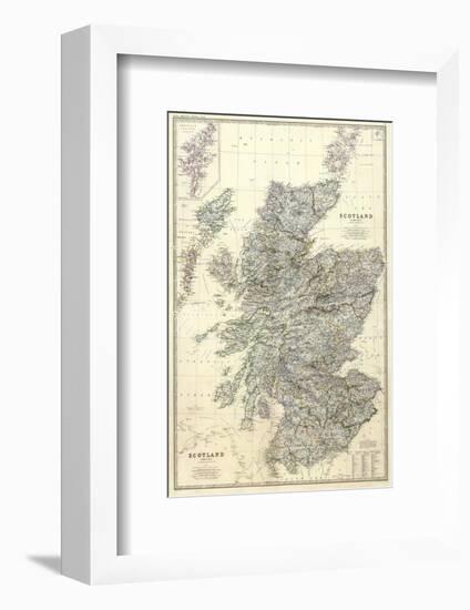 Composite: Scotland, c.1861-Alexander Keith Johnston-Framed Art Print