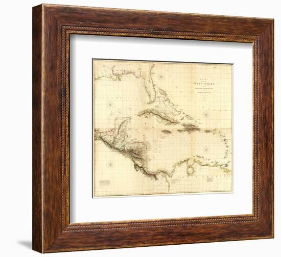 Composite: West Indies, c.1810-Aaron Arrowsmith-Framed Art Print