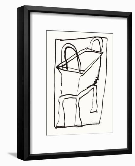 Composition 126-Jean-pierre Pincemin-Framed Limited Edition