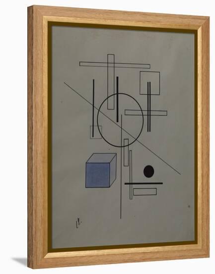 Composition, 1920-El Lissitzky-Framed Premier Image Canvas